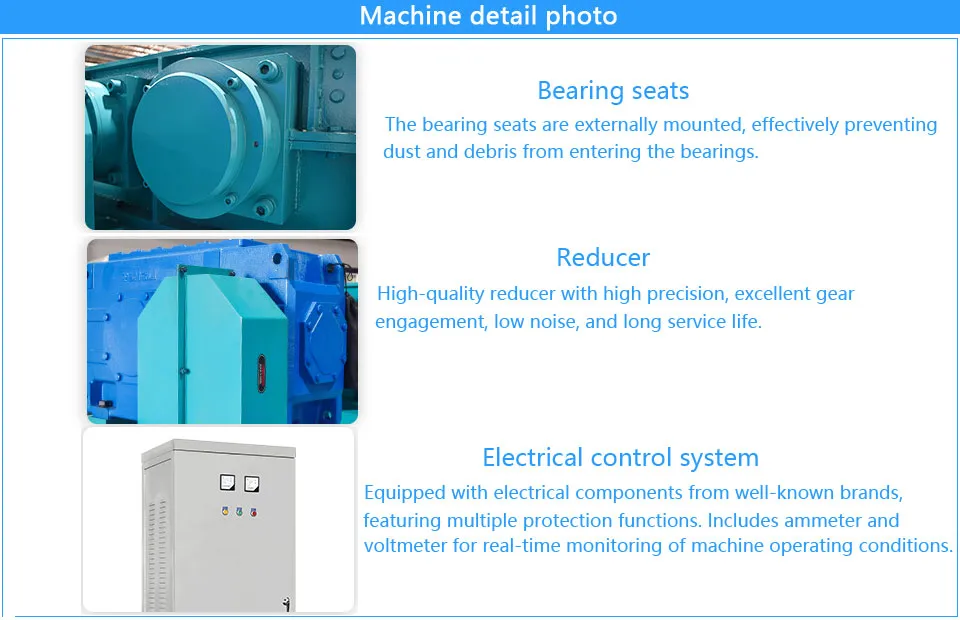 Double Roller Shredder Shredding Machine